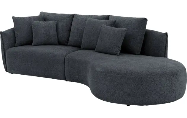 Goossens loungebank fay zwart stof - 8251241-goossens-fay-usc-bank-stof-zwart-07