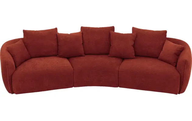 Goossens zitbank fay rood stof - 8251268-goossens-fay-bank-stof-rood-02