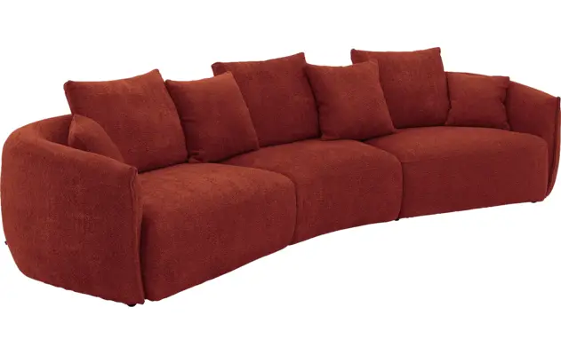 Goossens zitbank fay rood stof - 8251268-goossens-fay-bank-stof-rood-04