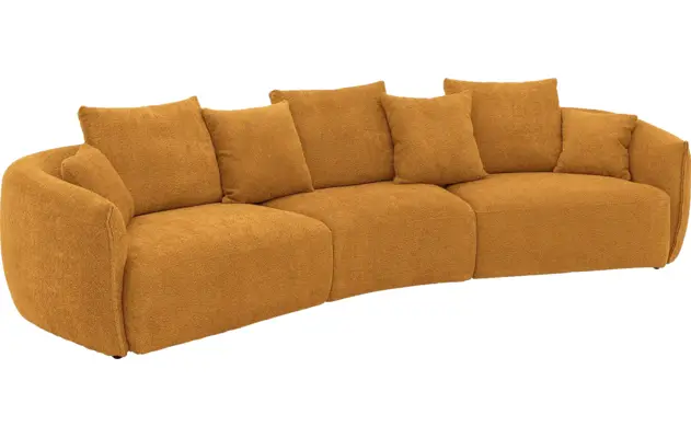Goossens zitbank fay goud stof - 8251270-goossens-fay-bank-stof-goud-03