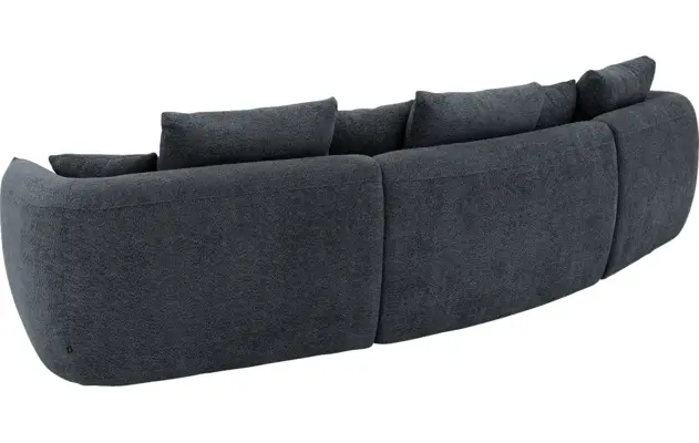 Goossens zitbank fay zwart stof - 8251278-goossens-fay-bank-stof-zwart-06