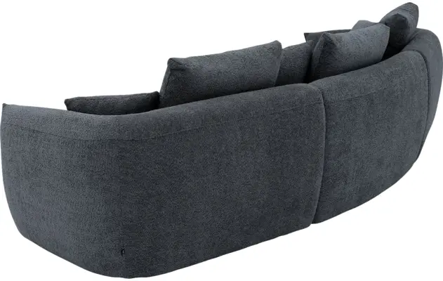 Goossens zitbank fay zwart stof - 8251278-goossens-fay-bank-stof-zwart-07