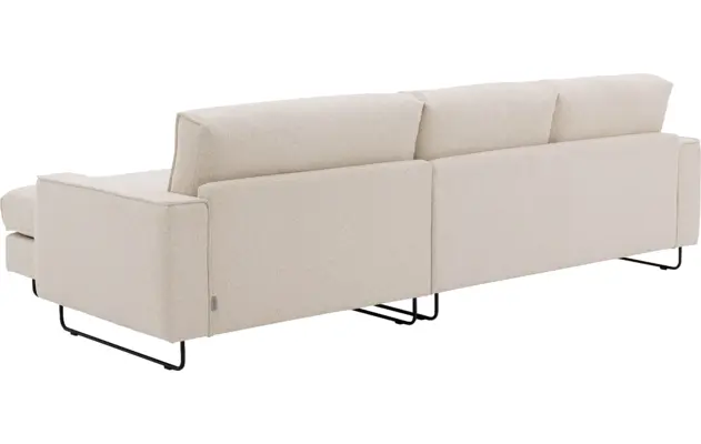 Goossens loungebank jorney beige stof - 8251313-gespiegeld-04