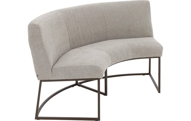 Goossens excellent eetkamerbank tommie beige stof - 8251328-goossens-excellent-tommie-eetkamerstoel-stof-bruin-03