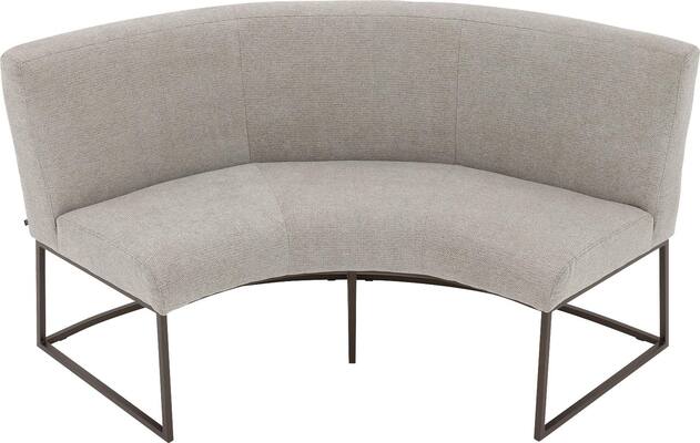 Goossens excellent eetkamerbank tommie beige stof - 8251328-goossens-excellent-tommie-eetkamerstoel-stof-bruin-04