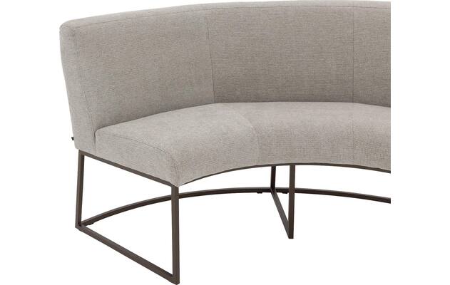 Goossens excellent eetkamerbank tommie beige stof - 8251328-goossens-excellent-tommie-eetkamerstoel-stof-bruin-07