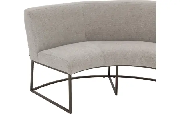 Goossens excellent eetkamerbank tommie beige stof - 8251328-goossens-excellent-tommie-eetkamerstoel-stof-bruin-07