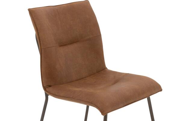 Goossens eetkamerstoel milan bruin micro leer - 8251333-goossens-milan-eetkamerstoel-micro-leer-bruin-06