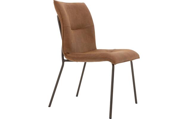 Goossens eetkamerstoel milan bruin micro leer - 8251333-goossens-milan-eetkamerstoel-micro-leer-bruin-08