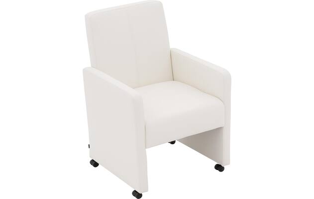 Goossens eetkamerstoel rivas wit kunstleer - 8251334-goossens-rivas-eetkamerstoel-kunstleer-wit-05