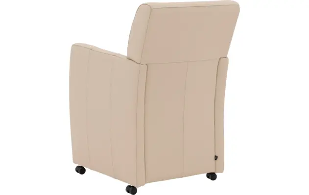 Goossens eetkamerstoel alex wit leer - 8251335-goossens-alex-eetkamerstoel-leer-wit-02