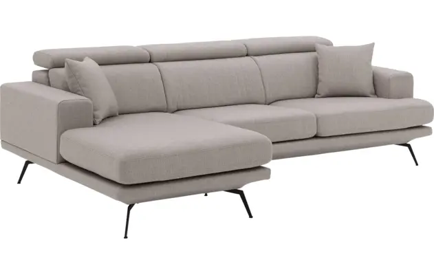 Goossens loungebank viggo grijs stof - 8251360-gespiegeld-08
