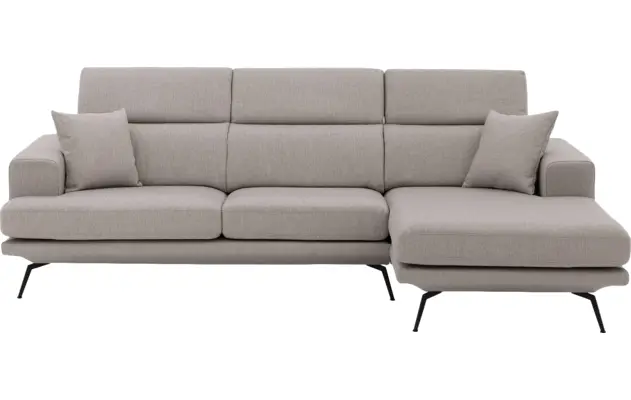 Goossens loungebank viggo grijs stof - 8251360-goossens-viggo-bank-stof-grijs-02