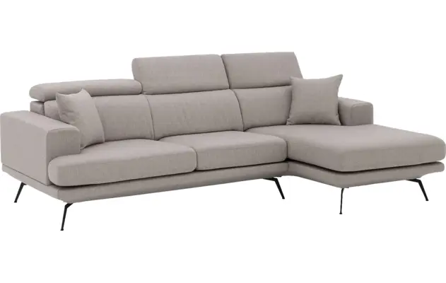 Goossens loungebank viggo grijs stof - 8251360-goossens-viggo-bank-stof-grijs-05