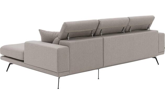 Goossens loungebank viggo grijs stof - 8251360-goossens-viggo-bank-stof-grijs-08