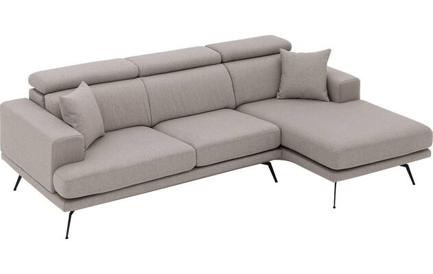 Goossens loungebank viggo grijs stof - 8251360-goossens-viggo-bank-stof-grijs-09