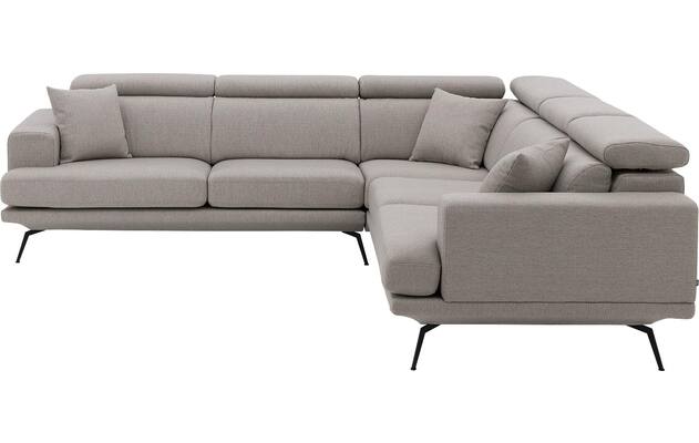Goossens hoekbank viggo grijs stof - 8251361-goossens-viggo-bank-stof-grijs-02