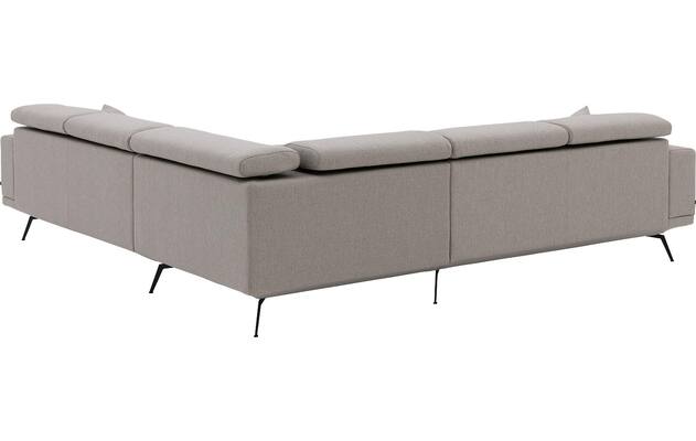 Goossens hoekbank viggo grijs stof - 8251361-goossens-viggo-bank-stof-grijs-04