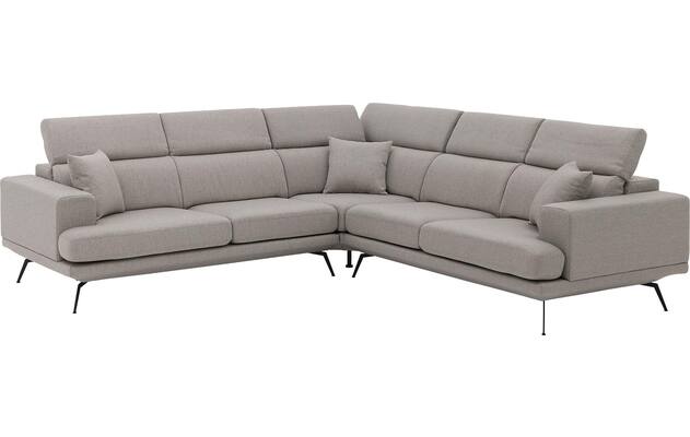 Goossens hoekbank viggo grijs stof - 8251361-goossens-viggo-bank-stof-grijs-06