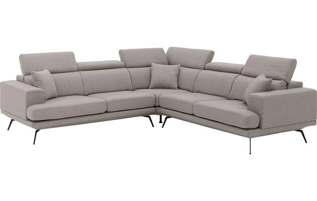 Goossens hoekbank viggo grijs stof - 8251361-goossens-viggo-bank-stof-grijs-07