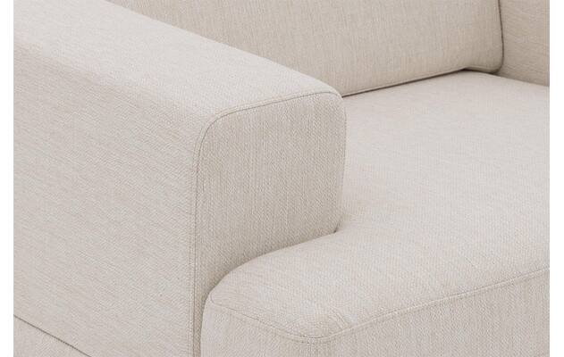 Goossens fauteuil viggo wit stof - 8251363-goossens-viggo-bank-stof-wit-10