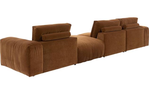 Goossens zitbank amara bruin stof - 8251378-goossens-amara-bank-stof-bruin-14