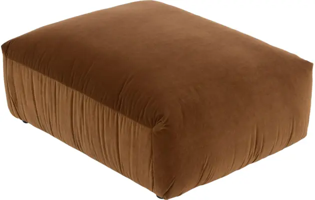 Goossens hocker amara bruin stof - 8251378-goossens-amara-bank-stof-bruin-22