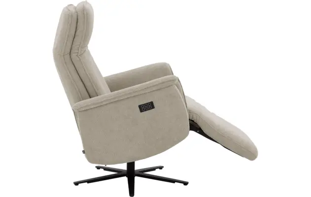 Goossens relaxstoel odyssey beige stof - 8251380-goossens-odyssey-sta-op-fauteuil-stof-05