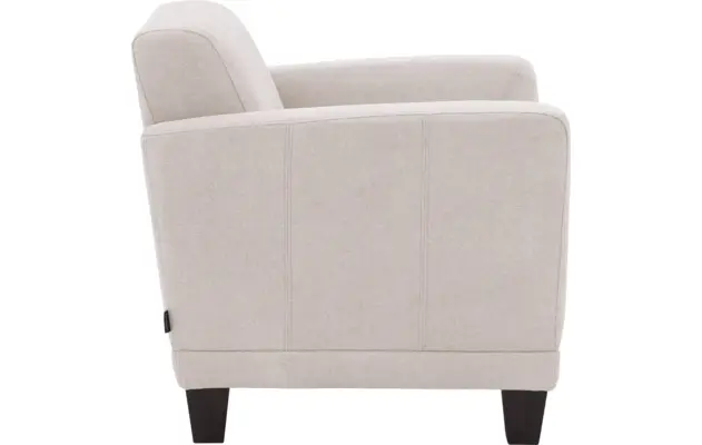 Goossens fauteuil troya wit stof - 8251390-goossens-troya-bank-stof-bruin-03