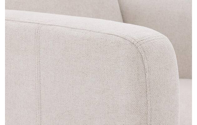 Goossens fauteuil troya wit stof - 8251390-goossens-troya-bank-stof-bruin-06