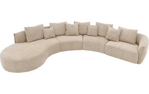 Goossens loungebank fay beige stof - 8251394-goossens-fay-bank-stof-bruin-03