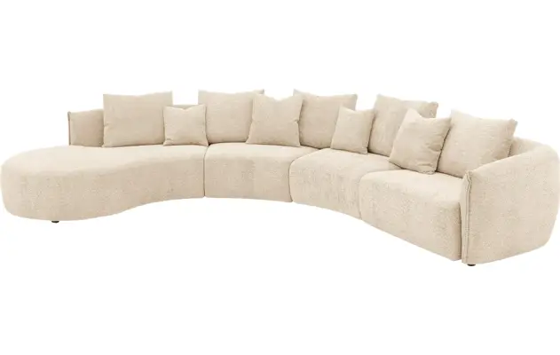 Goossens loungebank fay beige stof - 8251395-goossens-fay-bank-stof-bruin-02