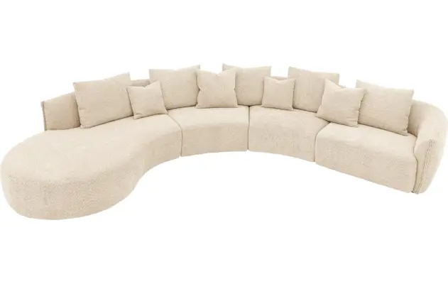 Goossens loungebank fay beige stof - 8251395-goossens-fay-bank-stof-bruin-04