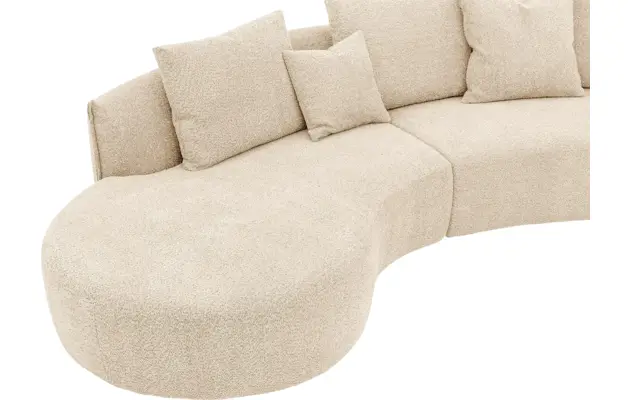 Goossens loungebank fay beige stof - 8251395-goossens-fay-bank-stof-bruin-06