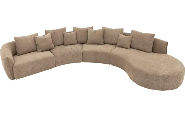 Goossens loungebank fay bruin stof - 8251396-goossens-fay-bank-stof-bruin-04