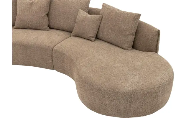 Goossens loungebank fay bruin stof - 8251396-goossens-fay-bank-stof-bruin-07