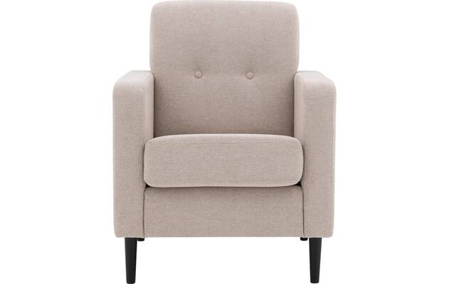 Goossens fauteuil hipp beige stof - 8251505-goossens-hipp-fauteuil-stof-03
