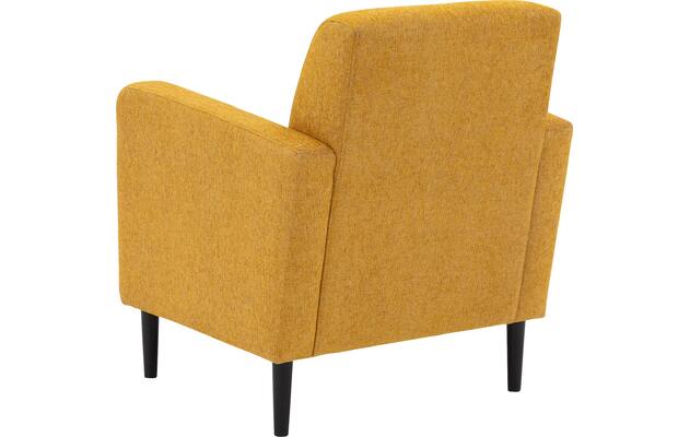 Goossens fauteuil hipp geel stof - 8251506-goossens-hipp-fauteuil-stof-02