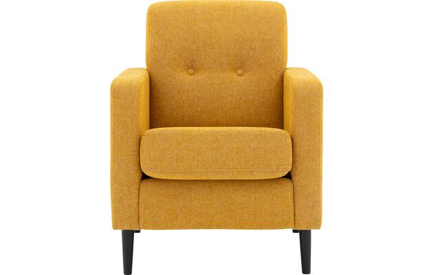 Goossens fauteuil hipp geel stof - 8251506-goossens-hipp-fauteuil-stof-04