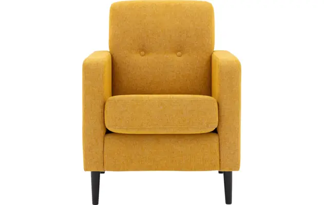 Goossens fauteuil hipp geel stof - 8251506-goossens-hipp-fauteuil-stof-04