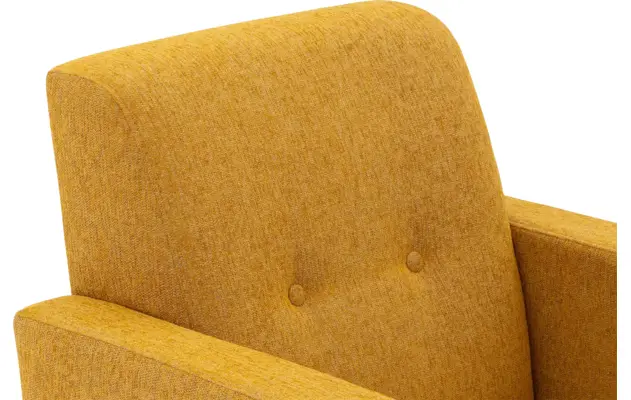 Goossens fauteuil hipp geel stof - 8251506-goossens-hipp-fauteuil-stof-07