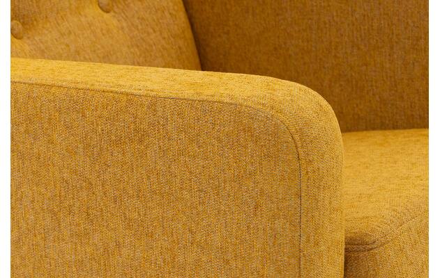 Goossens fauteuil hipp geel stof - 8251506-goossens-hipp-fauteuil-stof-08