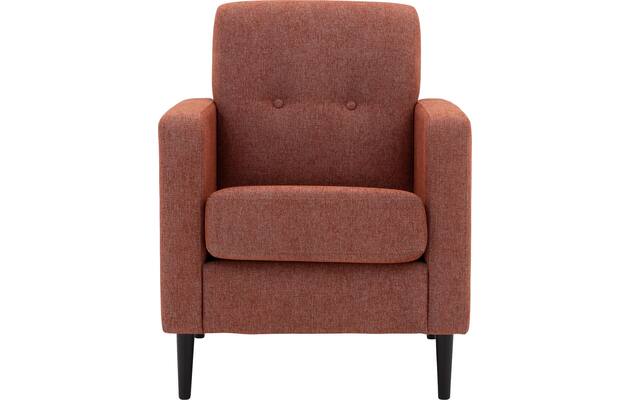 Goossens fauteuil hipp oranje stof - 8251507-goossens-hipp-fauteuil-stof-04