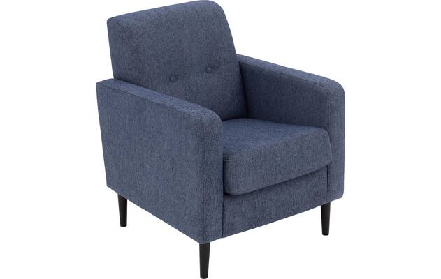 Goossens fauteuil hipp blauw stof - 8251508-goossens-hipp-fauteuil-stof-05