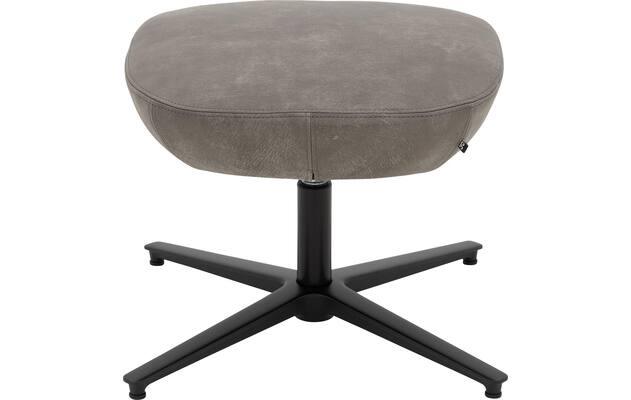 Goossens excellent hocker piemonte grijs leer - 8251509-goossens-excellent-piemonte-hocker-leer-02