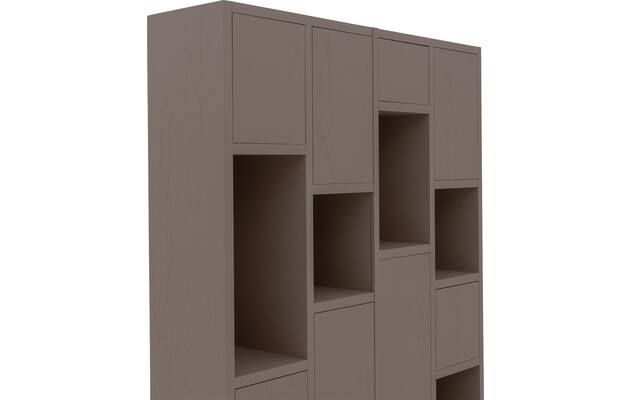 Goossens wandmeubel granada bruin eiken - 8251528-goossens-granada-wandmeubel-eiken-06