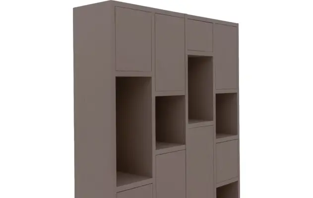 Goossens wandmeubel granada bruin eiken - 8251528-goossens-granada-wandmeubel-eiken-06