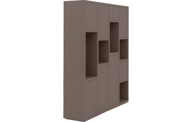 Goossens wandmeubel granada bruin eiken - 8251528-goossens-granada-wandmeubel-eiken-08