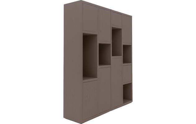 Goossens wandmeubel granada bruin eiken - 8251528-goossens-granada-wandmeubel-eiken-09
