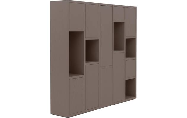 Goossens wandmeubel granada bruin eiken - 8251529-goossens-granada-wandmeubel-eiken-09